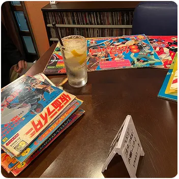 djをしている様子